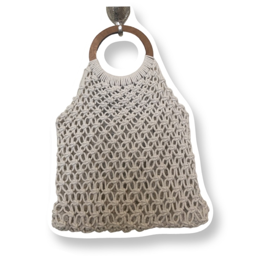 Woven tote bag